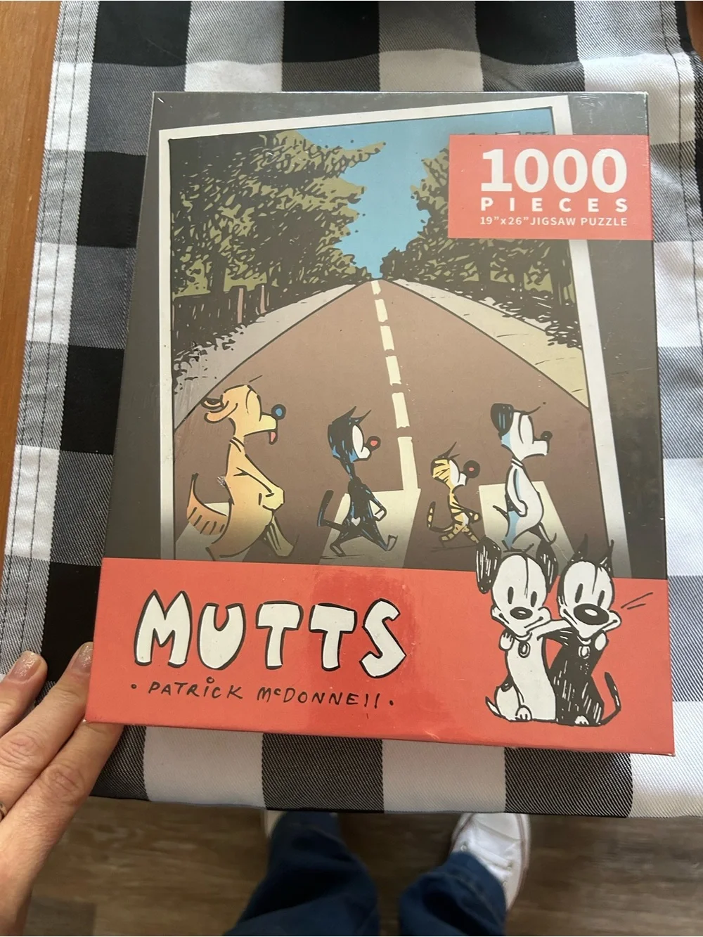 NEW IN PLASTIC Mutts 1000-Piece Jigsaw Puzzle Patrick McDonnell